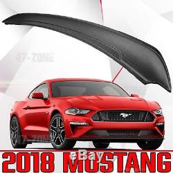 NEW Matte Carbon Fiber Rear Spoiler Wing For 2018 Ford Mustang Shelby GT 350 550