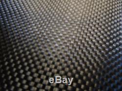 New Roll 9+ Yards Hexcel Carbon Fiber Black Kevlar Fabric Twill 42 Dry Graphite