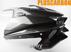 Nose Fairing Kawasaki NINJA H2 SX SE Twill Carbon Fiber Upper Fairing Glossy