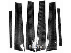 Pillar Panel Covers 6pc 2x2 Twill Real Carbon Fiber For 98-05 GS400 GS300 GS430