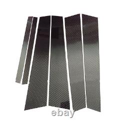 Pillar Panels 6pc Twill Real Carbon Fiber For 15-19 X156 W156 GLA250 GLA45