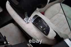 R230 Mercedes SL Twill Carbon Fiber Seat Backrest Recline Control Switch Trim