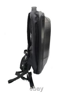 Real Carbon Fibre Motorcycle Hardshell Backpack (Twill)
