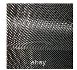 Real High Quality 6K Carbon Fiber Cloth 320gsm 2x2 Twill Weave 40/100cm Fabric