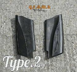 Rear Diffuser Carbon Fiber Side Extensions Type2 v8