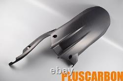 Rear Hugger Ducati Multistrada 1200 Enduro Twill Carbon Fiber Rear Mudguard Matt