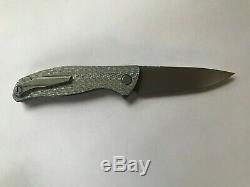 Shirogorov Knives F3R Vanax 37 Silver Twill CF MRBS