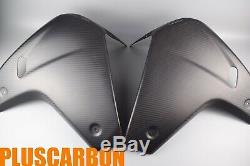 Side Panels Ducati Multistrada 1200 Enduro Twill Carbon Fiber Side Covers Matt