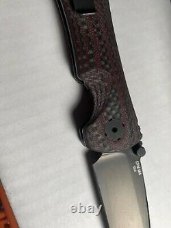 Southern Grind Spider Monkey Carbon Fiber with red G10 twill M4 Limited edition