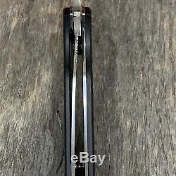 Spyderco Gayle Bradley 2 CPM M4 Carbon Fiber Twill Scales C134CFP2 Knife Minty