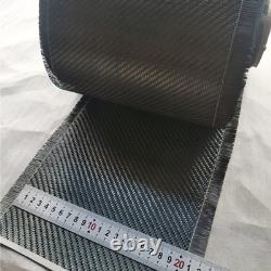 T300 200gsm Real Carbon Fiber Fabric Cloth Plain Twill Weave Width SurfaceCloth