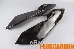 Tank Side Covers MV Agusta F4 2010+ Under Tank Covers Twill Carbon Fiber Glossy