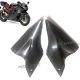 Under Tank Covers For Kawasaki Zx10r 06-07 Twill Carbon Fiber Side Covers Glossy