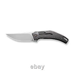 WE Knives Speedliner 22045B-1 Twill Carbon Fiber CPM-20CV Pocket Knife Stainless