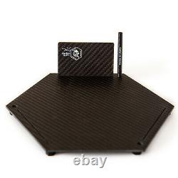 XL Carbon Fiber Cutting Plate Form Carbon By Charlie Heated + Card And Straw USA