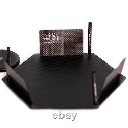 XL Carbon Fiber Hot Plate For Carbon By Charlie Card And Straw USA Luxury Big