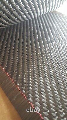 100 Pieds 8 Carbon Fiber Fabric 2x2 Twill Mur De Réparation De Qualité Entrepreneur