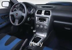 2003-2007 Subaru Impreza Sti Couverture De Lunette Radio 100% Fibre De Carbone