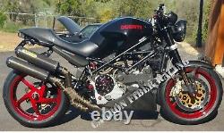 2003-2008 Ducati Monster S4r/s Pan Belly Nécessite Des Supports Personnalisés Fibre De Carbone