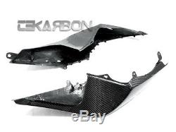 2008 2010 Kawasaki Zx10r Carbon Fiber Tail Side Carénages 2x2 Twill Tisse