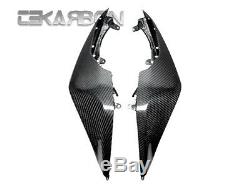 2008 2010 Kawasaki Zx10r Carbon Fiber Tail Side Carénages 2x2 Twill Tisse