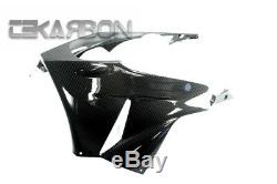 2009 2012 Kawasaki Zx6r En Fibre De Carbone Ventral 2x2 Twill Tissages