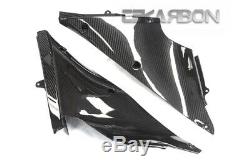 2012 2016 Kawasaki Zx14r Panneaux Latéraux Intérieurs En Fibre De Carbone 2x2 Sergé