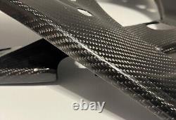 2015-2019 Yamaha R1 R1M 100% Protections de cadre en fibre de carbone Tissage sergé