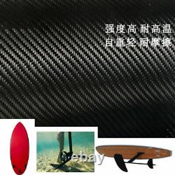 3k 210g Twill Weave Carbon Fibre Cloth Pour Hydrofoil Planche De Surf 27cm Largeur