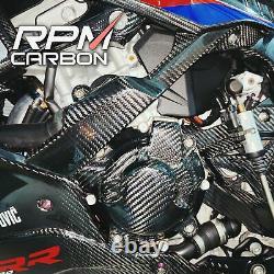 Bmw S1000rr 2020+ Carbon Fiber Engine Cover Set