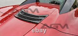 C8 Corvette Carbon Fibre Convertible Vent 100% Carbon Fibre Agmotorsports