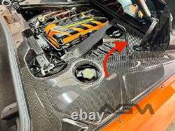 C8 Corvette Carbon Fibre Corner Covers 100% Carbon Fibre Agmotorsports