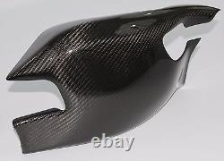 Couvercle de bras oscillant large en fibre de carbone à 100% pour Ducati 848, 1098, 1198 de 2007 à 2013