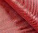 Fibre De Carbone / Tissu De Tissu Kevlar Rouge 2x2 Twill 50 3k 5.5oz