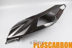 Kawasaki Ninja H2 Sx Se Twill Fibre De Carbone Panneaux Latéraux Tail Set Brillant