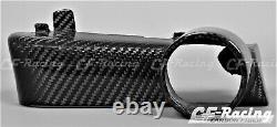 Lancer Evo X 2008+ Trim Gauche Avec Une Seule Tige De Jauge 52mm 100% Fibre De Carbone