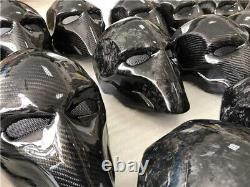Masque facial en fibre de carbone (sergé)