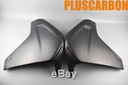 Panneaux Latéraux Ducati Multistrada 1200 Couvertures Enduro Twill Carbon Fiber Side Matt