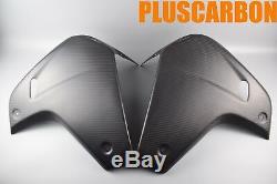 Panneaux Latéraux Ducati Multistrada 1200 Enduro Twill Carbon Fiber Covers Side Matt