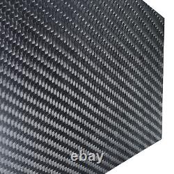 Plaque de panneau en fibre de carbone à 100% 300x400mm Épaisseur 1mm-6mm Tissage Sergé Pièces RC