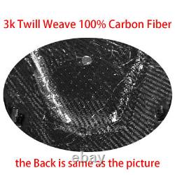 Pour 2015-2024 R1 R1M MT-10 MT10 FZ10 Couverture de bras oscillant en fibre de carbone, Twill brillant