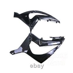 Pour Kawasaki ZX-10R 2011-2020 Panneaux de carénage latéraux avant en fibre de carbone sergé
