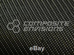 Silver Reflections Carbon Fiber Fabric 2x2 Twill 50 3k 5.9oz Remnant Roll 289
