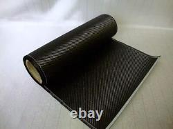 Tissu sergé en fibre de carbone 3K 6,5 oz 200 g/m² 12 '/ 30 cm de largeur 20' / 50 cm de largeur