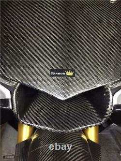 Yamaha R1 2015 -19 Panneau Avant De Nez De Carbone R1m Dans Twill Gloss Fibre De Fibre De Fibre De Verre