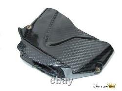 Yamaha R1 Carbon Sprocket Cover In Twill Gloss Weave 2009-14 Fibre Fiber